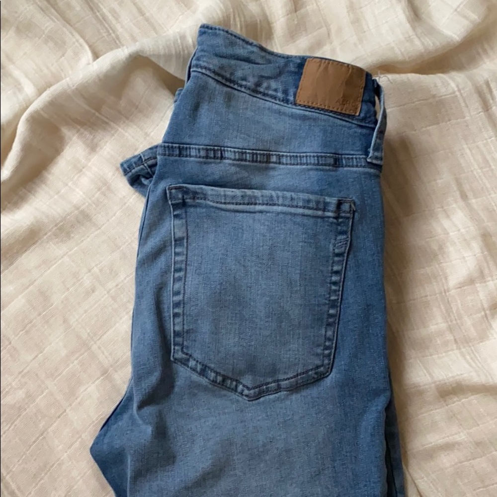 Aeropostale High Rise Skinny Jeans Size 6 Short